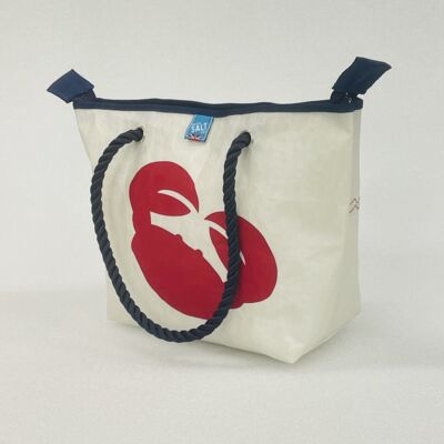 Recycled Sailcloth Small 'City' Shopper Thumbnail