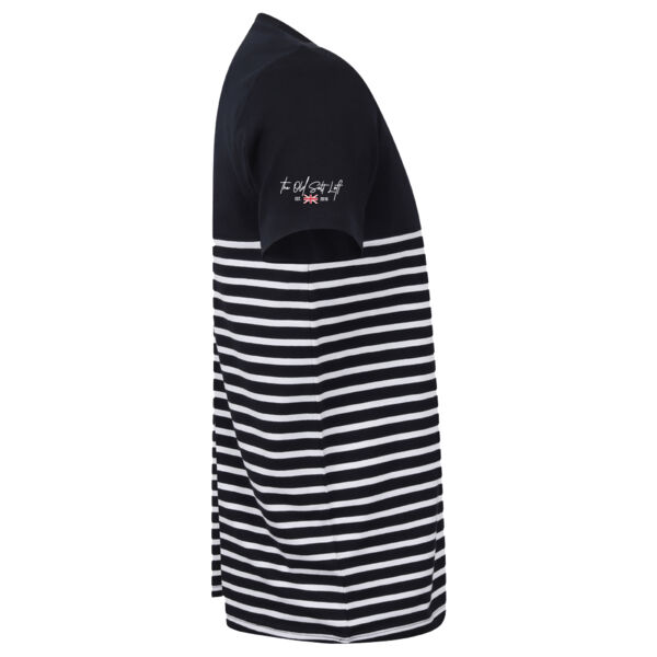 Navy Unisex Bretton T'shirt Thumbnail